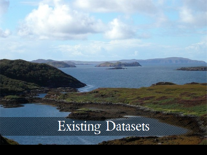 Existing Datasets